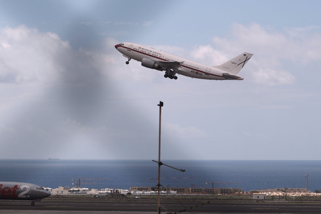 Avião com passageiros espanhóis ruma a Madrid