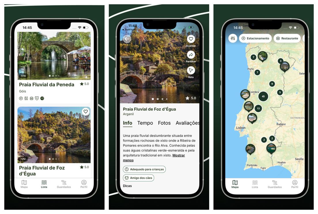 App River Beaches