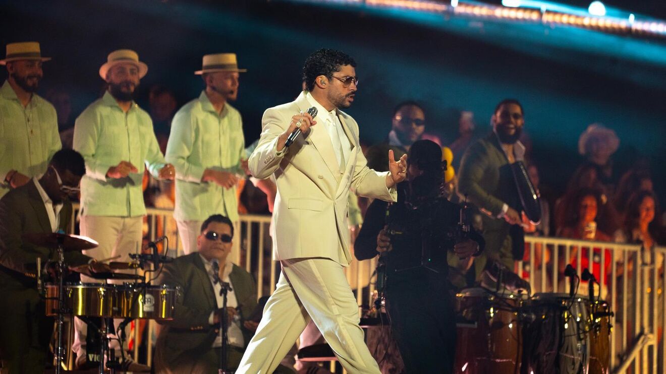 Bad Bunny atuou no Estádio da Luz