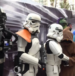 Corredores vestidos de personagens de “Star Wars” tomam as ruas de Hong Kong