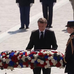 Macron assinala 81.º aniversário da vitória dos Aliados na II Guerra Mundial