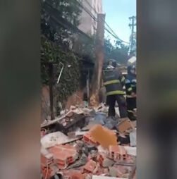 Explosão atinge prédios em São Paulo e faz pelo menos um morto