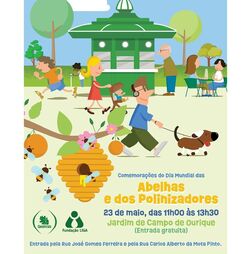 A 23 de maio, a EPAL assinala o Dia Mundial das Abelhas e dos Polinizadores com atividades para toda a família no Jardim de Campo de Ourique