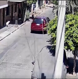 Imagens de videovigilância mostram momento em que sismo de magnitude 5.8 é sentido no Peru 