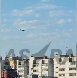 Vídeo mostra drone a sobrevoar região russa de Kstovo