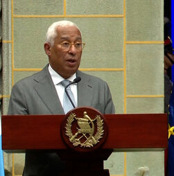 António Costa visita a Guatemala e promete apoio da UE à democracia e segurança no país