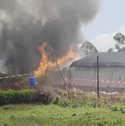 Centro de tratamento do Ébola incendiado no Congo