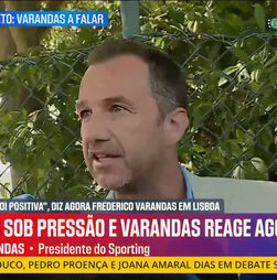 Frederico Varandas: 'Sporting perdeu a final da Taça porque, simplesmente, não competiu'