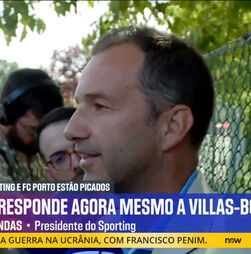 Frederico Varandas: 'Até 2018 o Sporting era clube de Liga Europa e agora é clube de Liga dos Campeões'