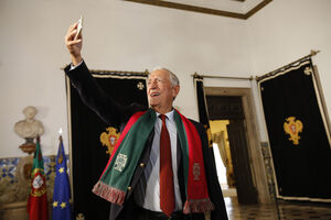 Marcelo Rebelo de Sousa recebe a Seleção de Futebol Feminino antes do Campeonato do Mundo Austrália e Nova Zelândia 2023