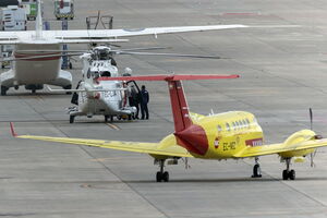 Avião paramédico aterra nas Ilhas Canárias