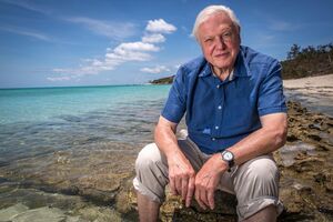 o naturalista britâncio David Attenborough completa 100 anos de idade
