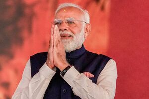 Narendra Modi, o primeiro-ministro da Índia