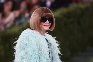 Anna Wintour, de 76 anos, foi editora da Vogue durante 37 anos e em 2025 passou a diretora de conteúdos do grupo editprial Condé Nast