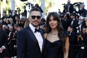  James Franco e Izabel Pakzadv, na abertura do Festival de Cannes 2026
