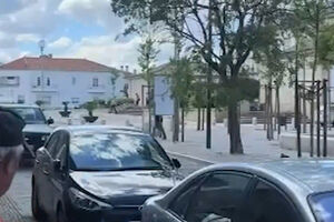O momento da emboscada à GNR para ajudar detido por tentativa de homicídio a fugir do tribunal de Ponte de Sor