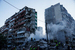 Ataque russo a Kiev fez um morto
