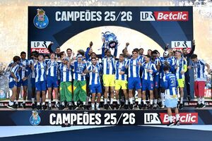 FC Porto celebra a vitória do campeonato