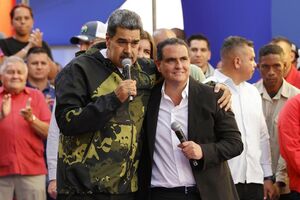 Alex Saab com Nicolás Maduro