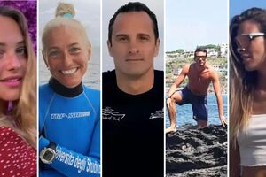 Giorgia Sommacal, Monica Montefalcone, Gianluca Benedetti, Federico Gualtieri, Muriel Oddenino morreram nas Maldivas
