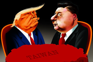 Vasco Gargalo dedicou o cartoon desta semana à vista de Donald Trump à China. O tema Taiwan esteve em cima da mesa...