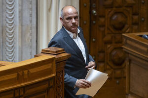 O secretário-geral do Partido Comunista Português (PCP), Paulo Raimundo