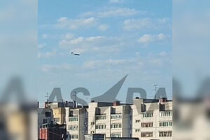 Vídeo mostra drone a sobrevoar região russa de Kstovo