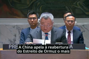 China apela a cessar-fogo "permanente e abrangente" no Estreito de Ormuz