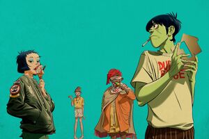 Os Gorillaz, banda virtual criada há quase 30 anos por Damon Albarn e Jamie Hewlett, continuam a ser um fenómeno de popularidade