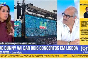 'O Benito não tem sido propriamente simpático com Donald Trump': Bad Bunny atua hoje e amanhã em Portugal