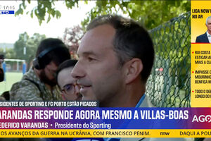 Frederico Varandas: "Até 2018 o Sporting era clube de Liga Europa e agora é clube de Liga dos Campeões"