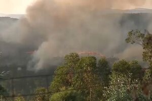 Incêndio florestal deflagra em Arouca