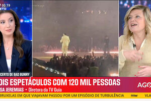 Concerto de Bad Bunny: "É um super espetáculo. Quando se entra estamos numa grande festa caribenha"