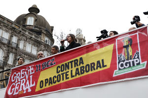 A greve geral convocada pela CGTP encontrou adesão em vários setores