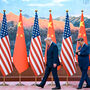 Trump e Xi encerram reunião após duas horas de conversações que abordaram Taiwan
