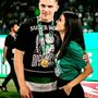 Inês Aguiar ao lado de Viktor Gyökeres em semana histórica para o jogador