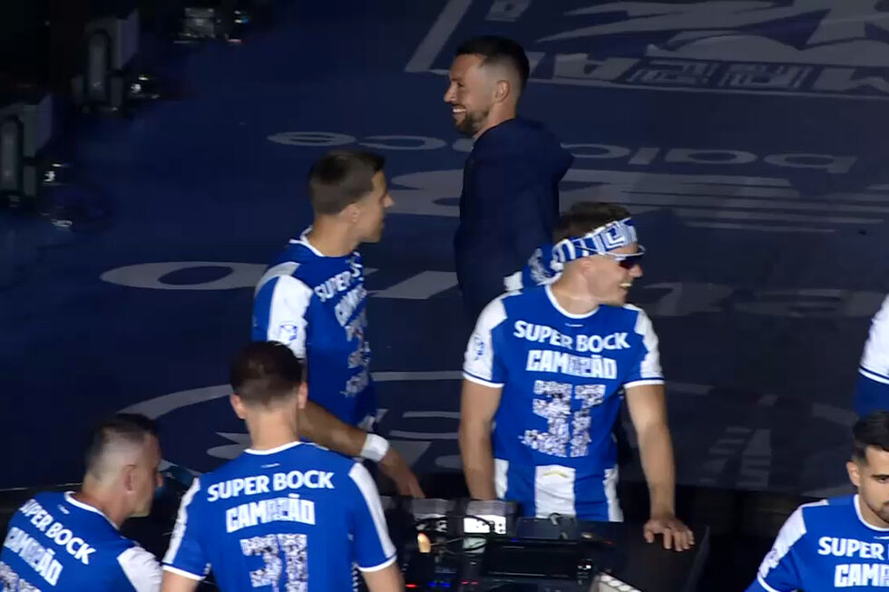 Insulto a Frederico Varandas na reta final da festa do FC Porto: "Vai para o c***"