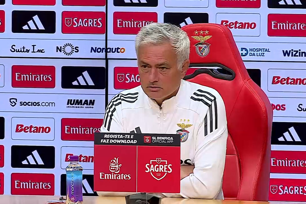 Mourinho: "Sp. Braga? Estamos com a mentalidade certa de quem joga duas finais"