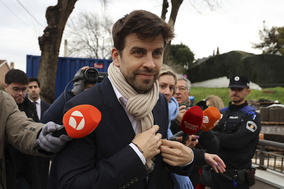 Gerard Piqué, ex-jogador de futebol.