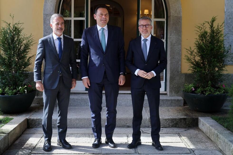 Carlos Moedas e Pedro Duarte encontram-se com o primeiro-ministro na antiga sede do Governo