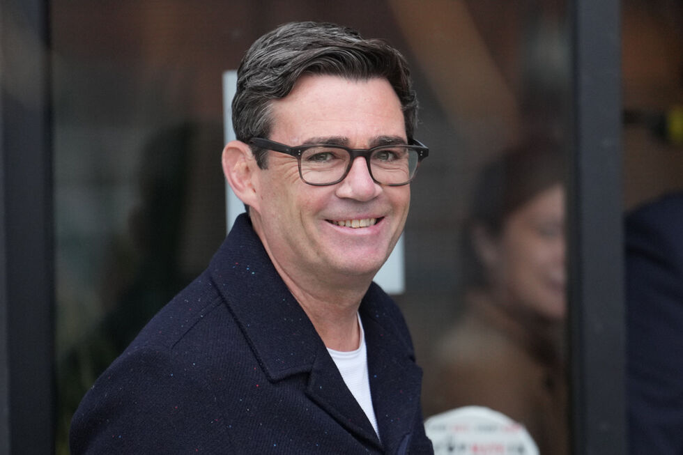 Andy Burnham, presidente da Câmara de Manchester
