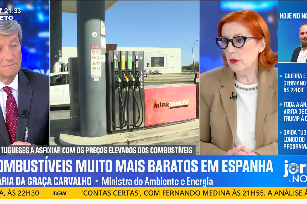 Portugal "salvo" de cenário de escassez de combustível mas "jet fuel preocupa", diz ministra do Ambiente