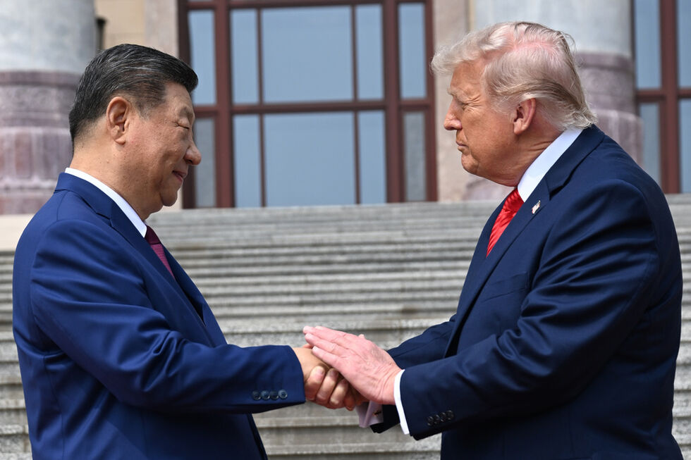 Donald Trump reúne-se com Xi Jinping na China