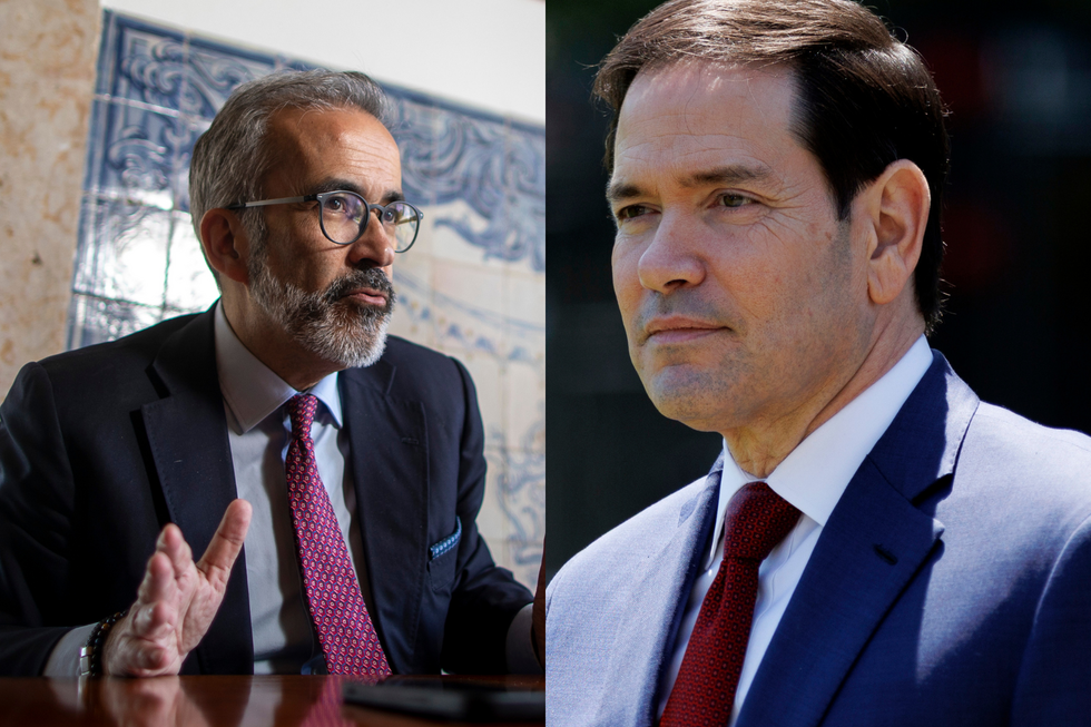 Paulo Rangel e Marco Rubio