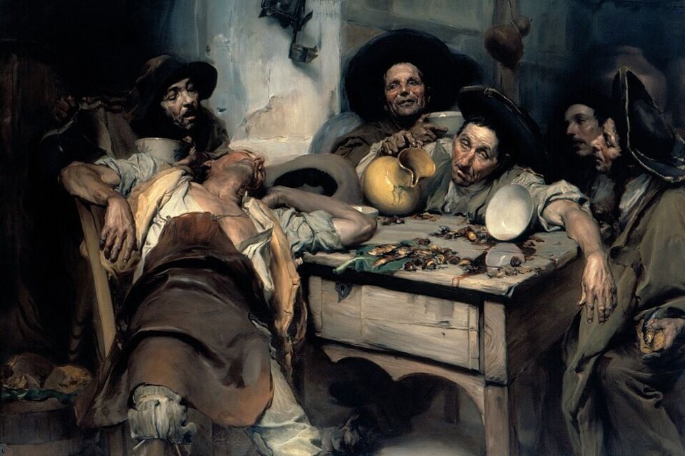 "Os Bêbados", de José Malhoa