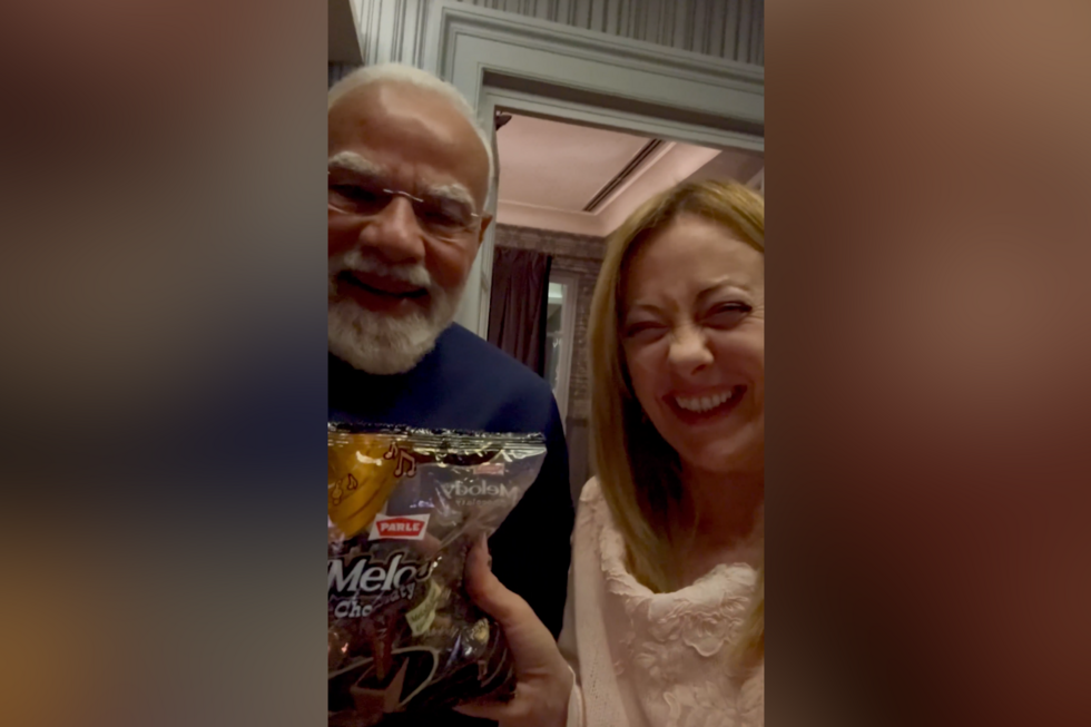“Melody” para Meloni: piada com caramelos oferecidos pelo primeiro-ministro indiano a Giorgia Meloni torna-se viral