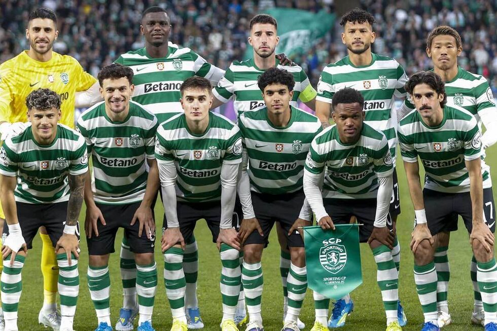 Onze do Sporting no jogo com o Arsenal para a Champions esta época