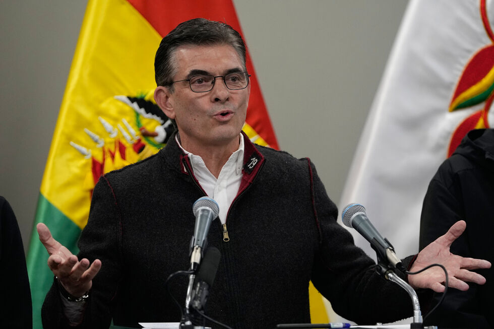 Presidente da Bolívia, Rodrigo Paz