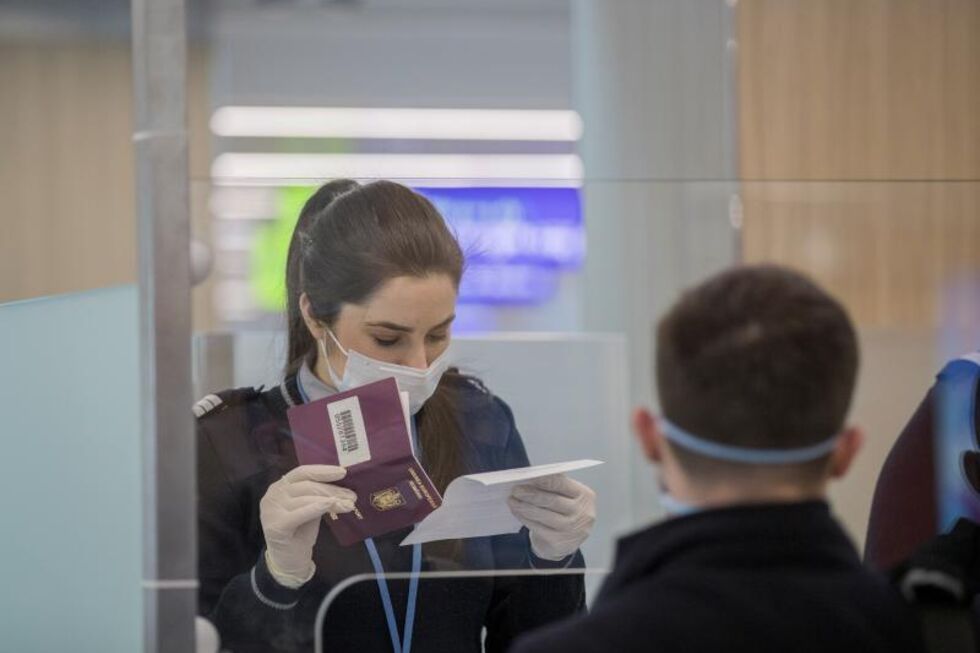 Controlo de passaportes