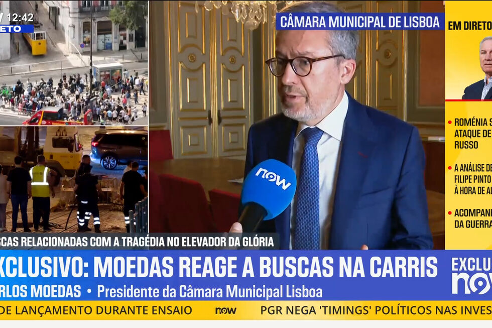 Carlos Moedas reage a buscas na Carris e diz que "investigação é bem-vinda"